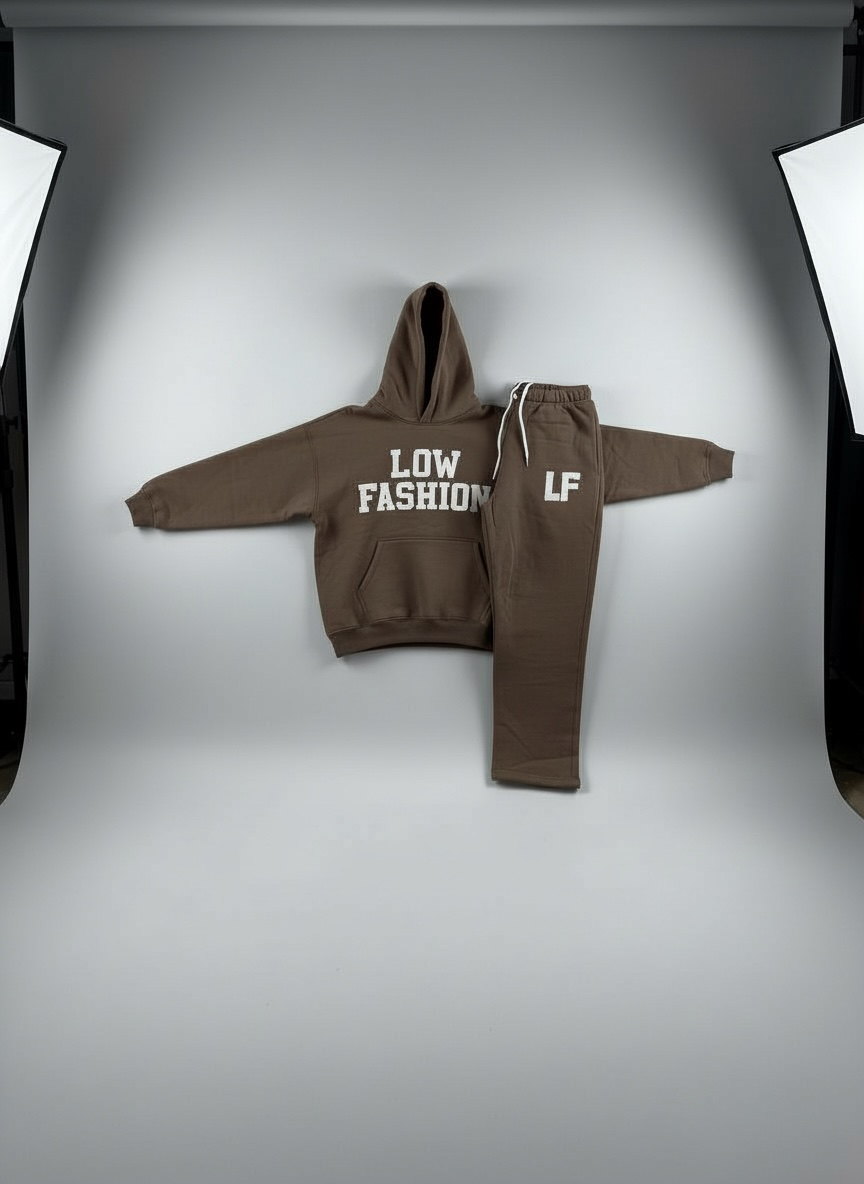 Low Fashion California Brown Sweatsuit