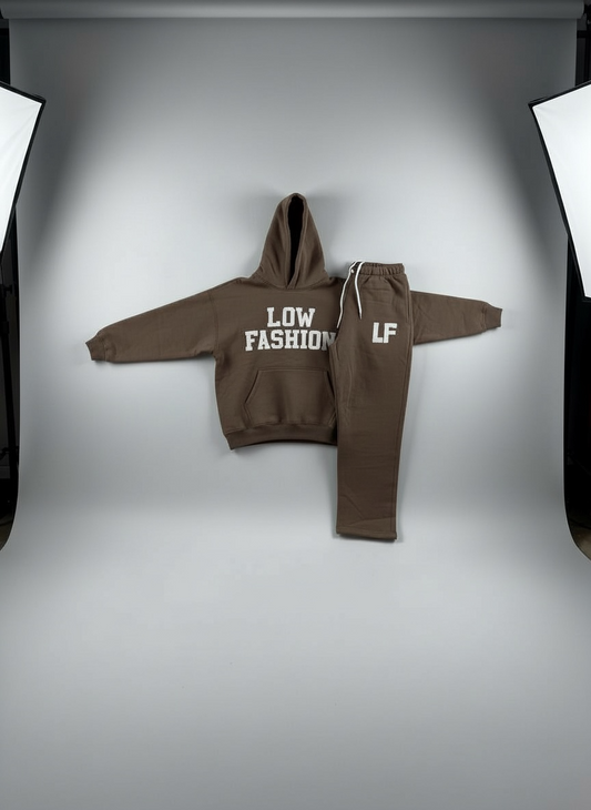 Low Fashion California Brown Sweatsuit