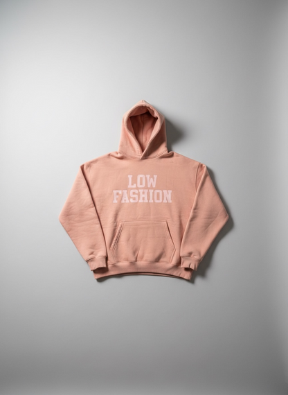 Low Fashion California — Oversized Dusty Rose Hoodie