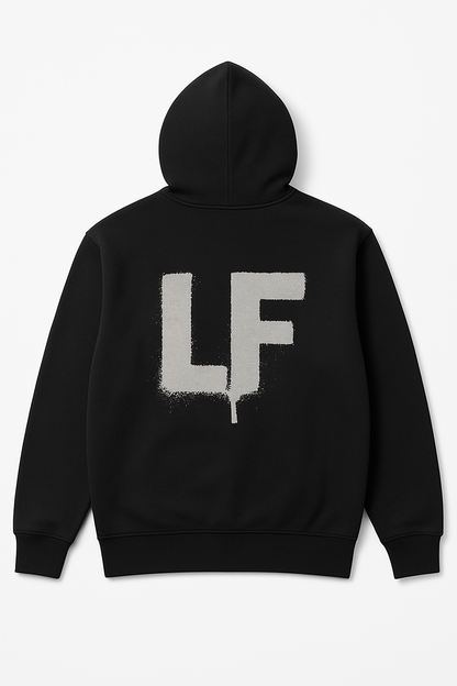 LOW FASHION™ Classic Hoodie — Black