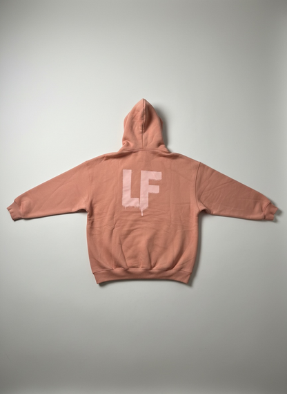 Low Fashion California — Oversized Dusty Rose Hoodie